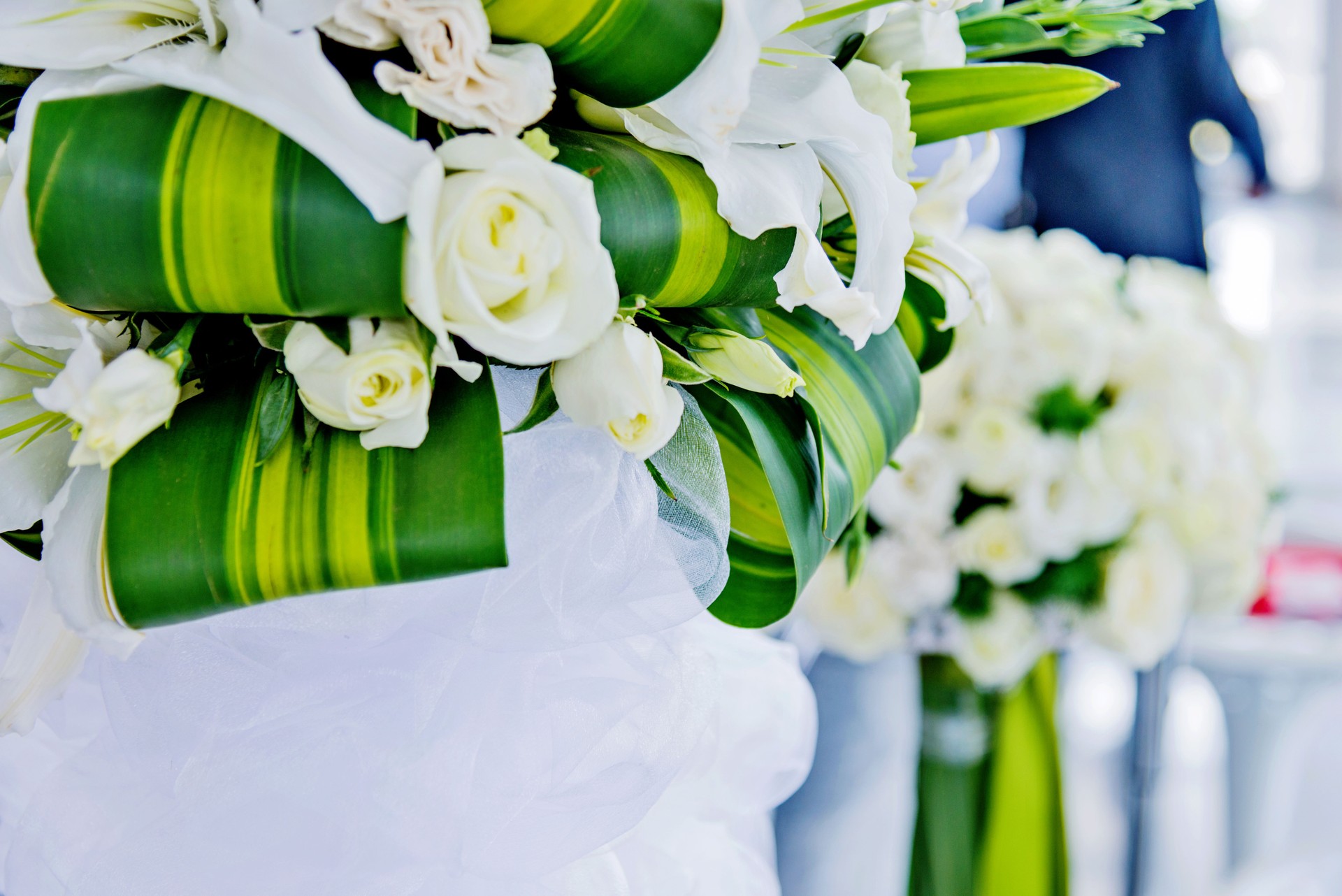 Wedding bouquet detail